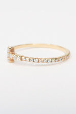 Tiffany & Co. 18K Diamond Wire Band Ring