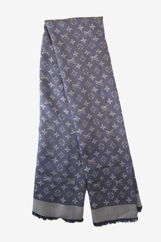 Louis Vuitton Monogram Scarf Purple - Designer at The Find Luxury Resale - Vancouver, Canada