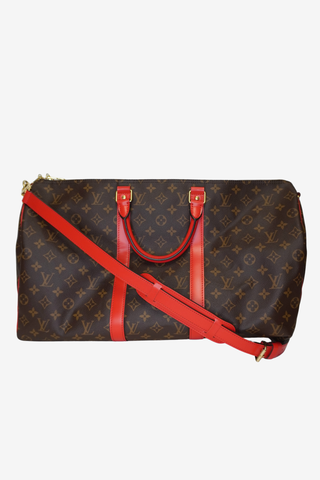 Louis Vuitton LV Monogram Colormania Keepall Bandouliere 50 - Designer handbags at The Find Luxury Resale - Vancouver, Canada