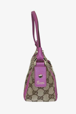 Gucci GG Canvas Abbey Handbag Pink/Beige - Designer Handbags at The Find Luxury Resale - Vancouver, Canada