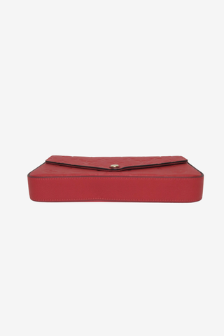 Louis Vuitton Red Pochette Felicie - Designer Handbags at The Find Luxury Resale - Vancouver, Canada