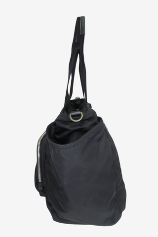Prada Tessuto Nylon Diaper Bag - Designer Handbags at The Find Luxury Resale - Vancouver, Canada