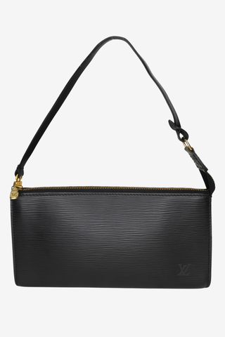Louis Vuitton Black Epi Leather Pochette