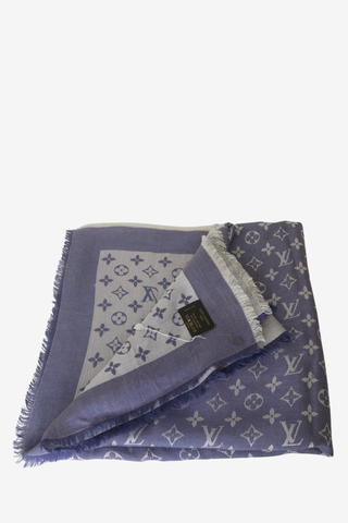 Louis Vuitton Monogram Scarf Purple - Designer at The Find Luxury Resale - Vancouver, Canada