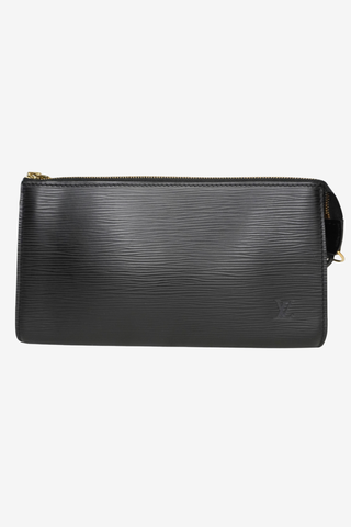 Louis Vuitton Black Epi Leather Pochette