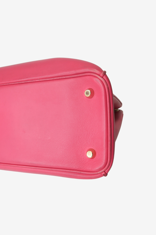 Christian Dior Pink Leather Diorissimo Large