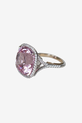 Tiffany & Co Morganite Ring 7.38 Carats
