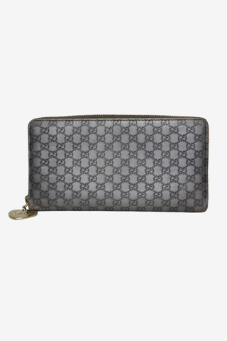 Gucci Vintage Silver Wallet
