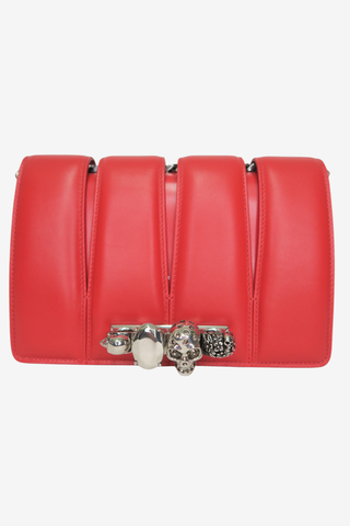 Alexander McQueen Leather Skull Shoulder Bag - Designer Handbags at The Find Luxury Resale - Vancouver, Canada