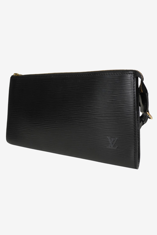 Louis Vuitton Black Epi Leather Pochette