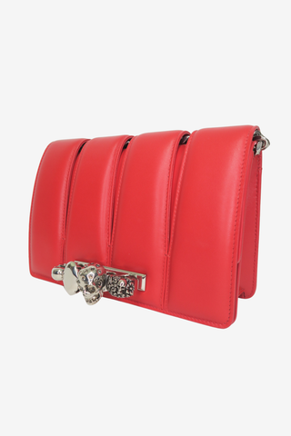 Alexander McQueen Leather Skull Shoulder Bag - Designer Handbags at The Find Luxury Resale - Vancouver, Canada