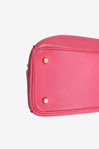 Christian Dior Pink Leather Diorissimo Large