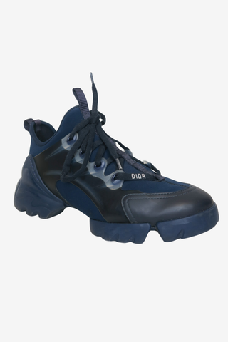 Dior Blue D-Connect Chunky Sneakers Sz 37 - Designer sneakers at The Find Luxury Resale - Vancouver, Canada