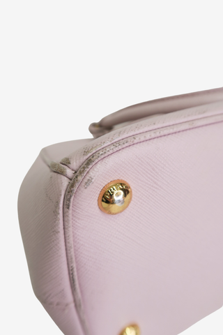 Prada Saffiano Leather Galleria Tote Pink - Designer Handbags at The Find Luxury Resale - Vancouver, Canada