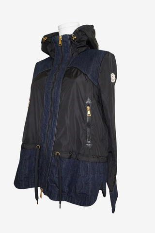 Moncler Denim/Nylon Jacket sz 1 - Designer Jacket at The Find Luxury Resale - Vancouver, Canada