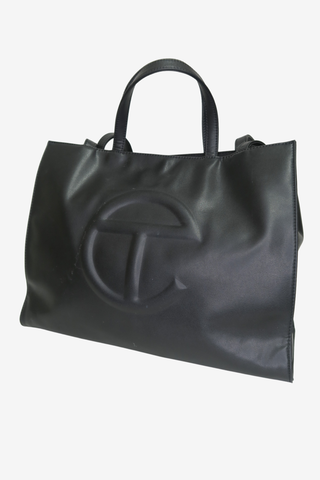 Telfar Black Tote - Designer handbag at The Find Luxury Resale - Vancouver, Canada