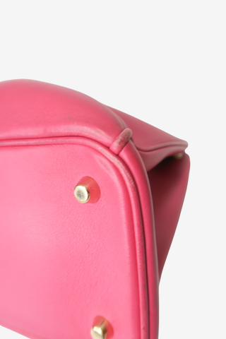 Christian Dior Pink Leather Diorissimo Large