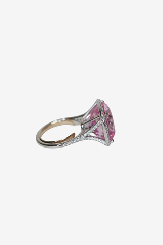 Tiffany & Co Morganite Ring 7.38 Carats