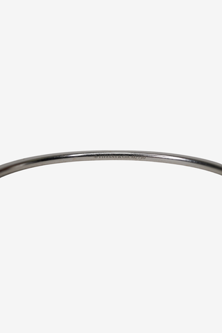 Tiffany Metro Bangle 18k White Gold Diamonds - Designer Bracelets at The Find Luxury Resale - Vancouver, Canada