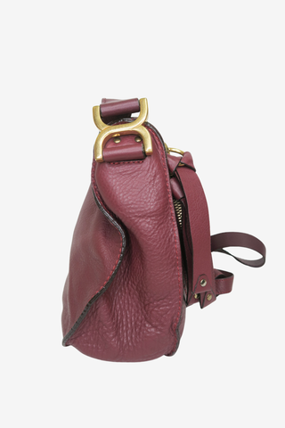 Chloé Marcie Round Zip Crossbody - Designer Handbags at The Find Luxury Resale - Vancouver, Canada