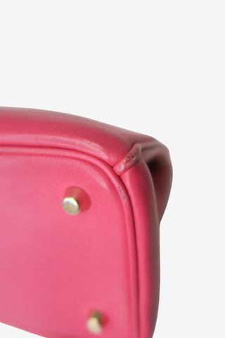 Christian Dior Pink Leather Diorissimo Large