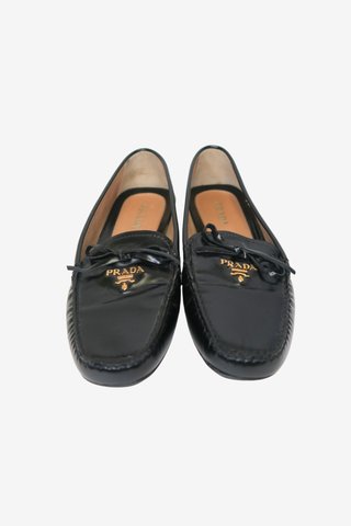 Prada Leather Loafers sz 38 - Designer Flats at The Find Luxury Resale - Vancouver, Canada