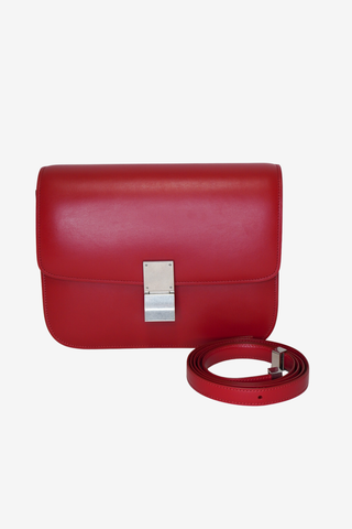 Celine Medium Box Red
