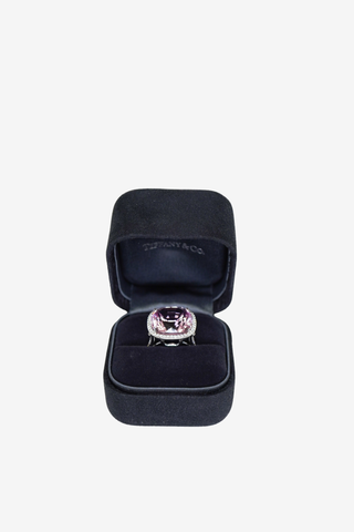 Tiffany & Co Morganite Ring 7.38 Carats