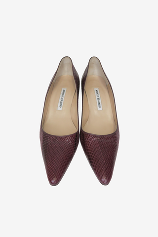 Manolo Blahnik Pump sz 40 - Designer Pumps at The Find Luxury Resale - Vancouver, Canada