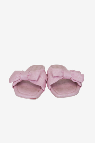 Stuart Weitzman Sofia Slide sz 8.5 - Designer Slides at The Find Luxury Resale - Vancouver, Canada