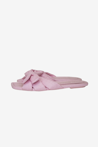 Stuart Weitzman Sofia Slide sz 8.5 - Designer Slides at The Find Luxury Resale - Vancouver, Canada