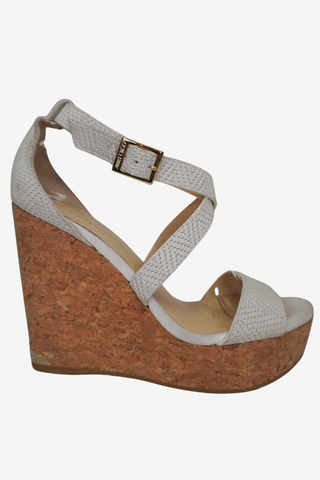 Jimmy Choo Wedge Sandals sz 38