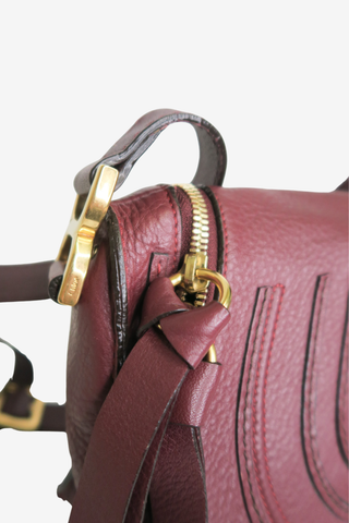 Chloé Marcie Round Zip Crossbody - Designer Handbags at The Find Luxury Resale - Vancouver, Canada