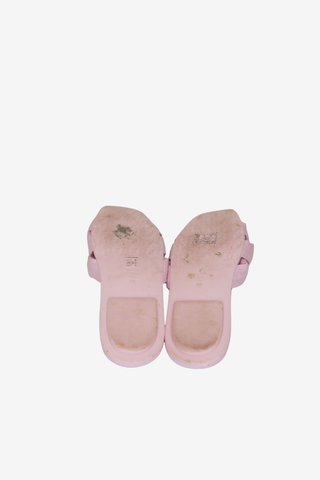 Stuart Weitzman Sofia Slide sz 8.5 - Designer Slides at The Find Luxury Resale - Vancouver, Canada
