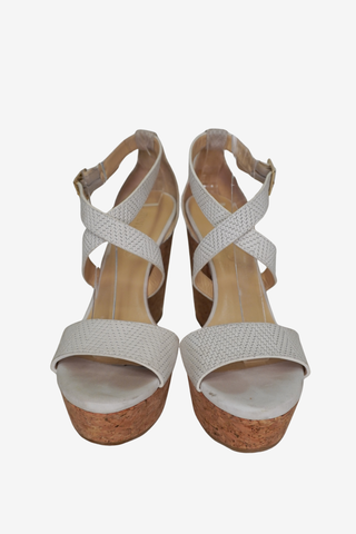 Jimmy Choo Wedge Sandals sz 38