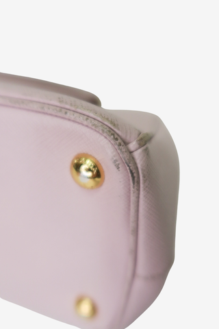 Prada Saffiano Leather Galleria Tote Pink - Designer Handbags at The Find Luxury Resale - Vancouver, Canada