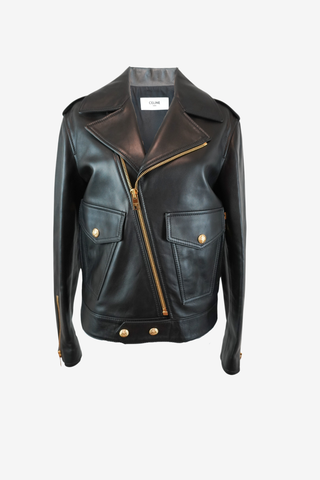 Celine Leather Jacket sz 36