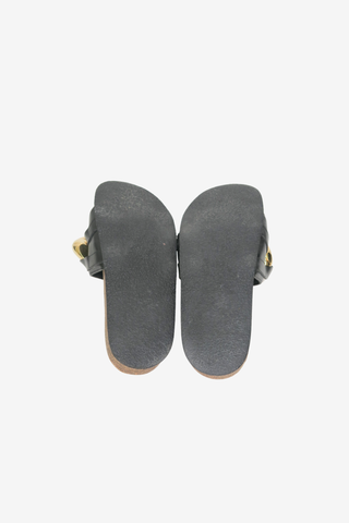 J.W. Anderson Leather Chain-Link Accents Slides sz 37 - Designer shoes at The Find Luxury Resale - Vancouver, Canada