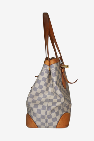 Louis Vuitton Damier Azur Hampstead MM - Designer handbag at The Find Luxury Resale - Vancouver, Canada