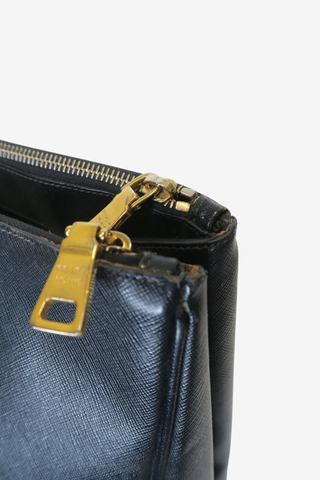 Prada Saffiano Leather Galleria Double Zip Large - Designer Handbags at The Find Luxury Resale - Vancouver, Canada