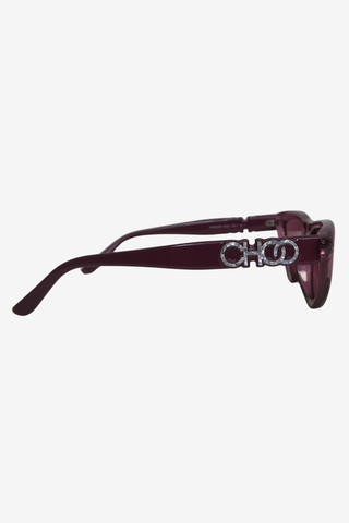 Jimmy Choo Cat Eye Sunglasses - Designer sunglasses at The Find Luxury Resale - Vancouver, Canada
