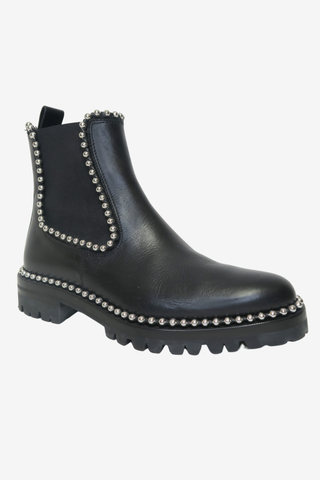 Alexander Wang Studded Boots sz 37.5 - Designer Boots at The Find Luxury Resale - Vancouver, Canada