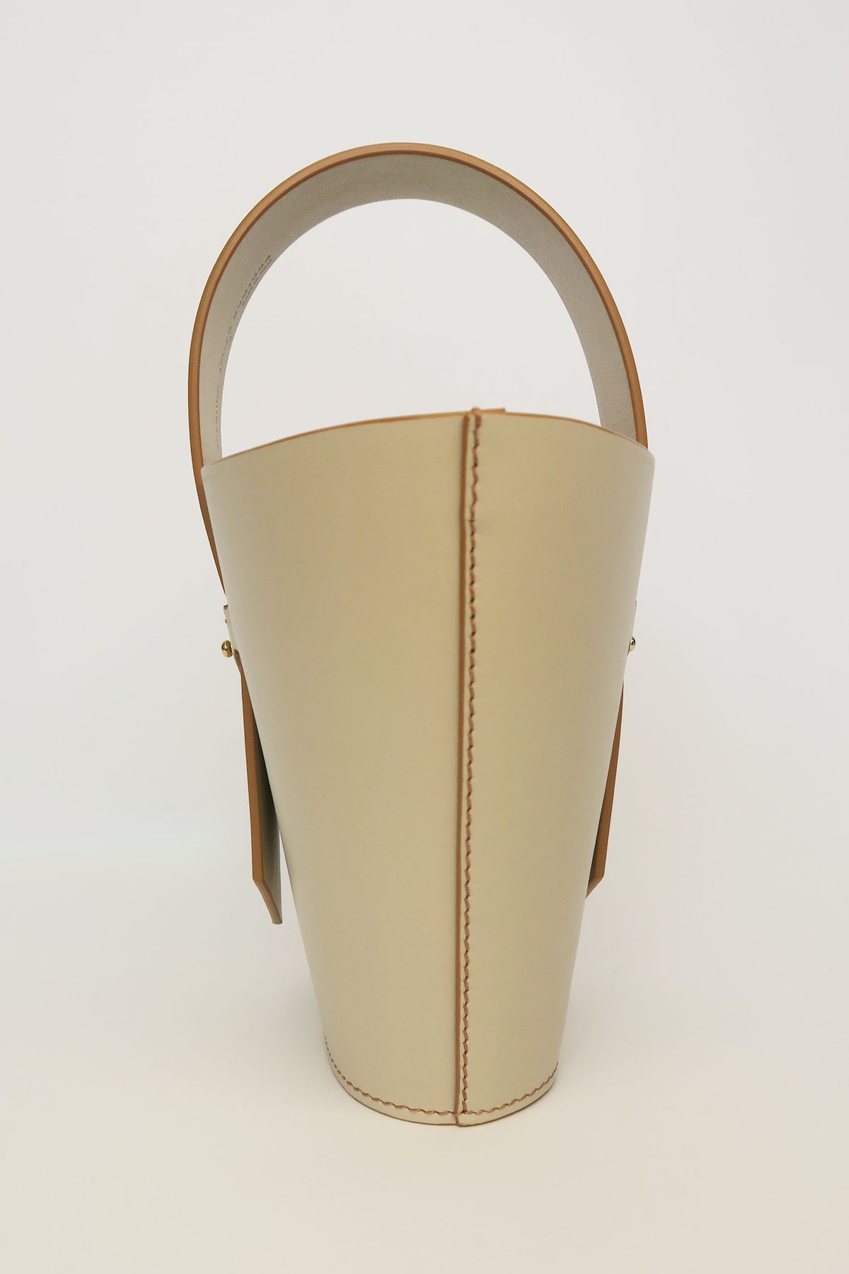 Carolina Santo Domingo Leather Amphora Shoulder Bag