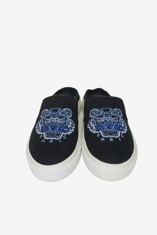 Kenzo Slip On Sneakers sz 39 - Designer Sneakers at The Find Luxury Resale - Vancouver, Canada