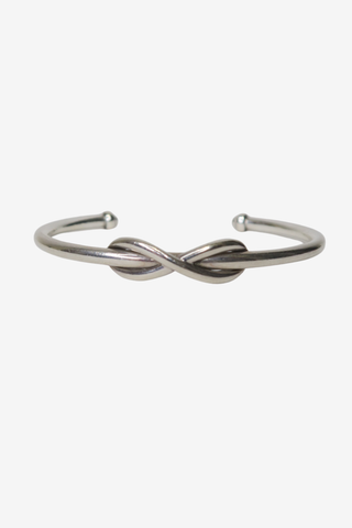 Tiffany & Co Silver Infinity Cuff - Designer Jewelry at The Find Luxury Resale - Vancouver, Canada