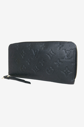 Louis Vuitton LV Monogram Empreinte Leather Zippy Wallet - Designer Wallets at The Find Luxury Resale - Vancouver, Canada