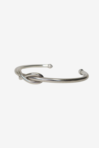 Tiffany & Co Silver Infinity Cuff - Designer Jewelry at The Find Luxury Resale - Vancouver, Canada