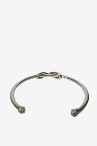 Tiffany & Co Silver Infinity Cuff - Designer Jewelry at The Find Luxury Resale - Vancouver, Canada