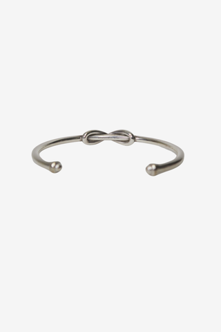 Tiffany & Co Silver Infinity Cuff - Designer Jewelry at The Find Luxury Resale - Vancouver, Canada