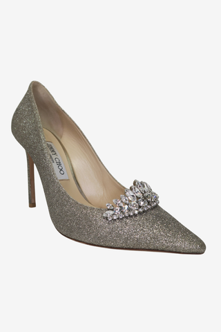 Jimmy Choo Romy 85 Pumps sz 38.5 - Designer pumps at The Find Luxury Resale - Vancouver, Canada